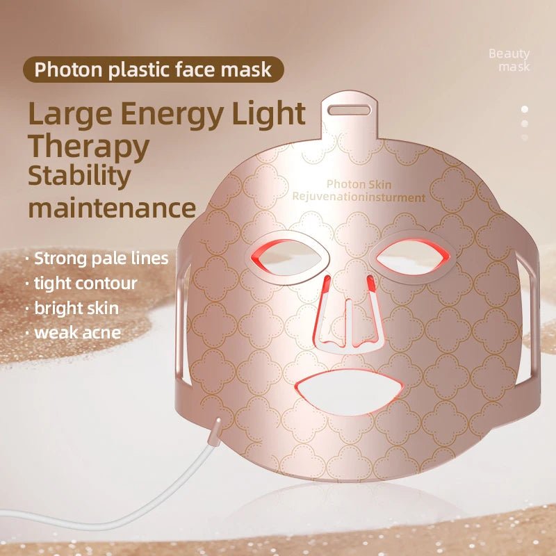 4 in 1 Red Led Light Anti Aging Mask - Alumis