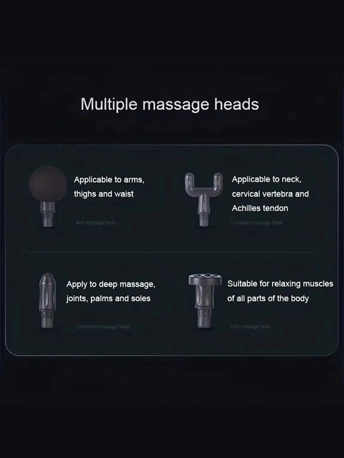 4 Speed Massage Gun - Alumis