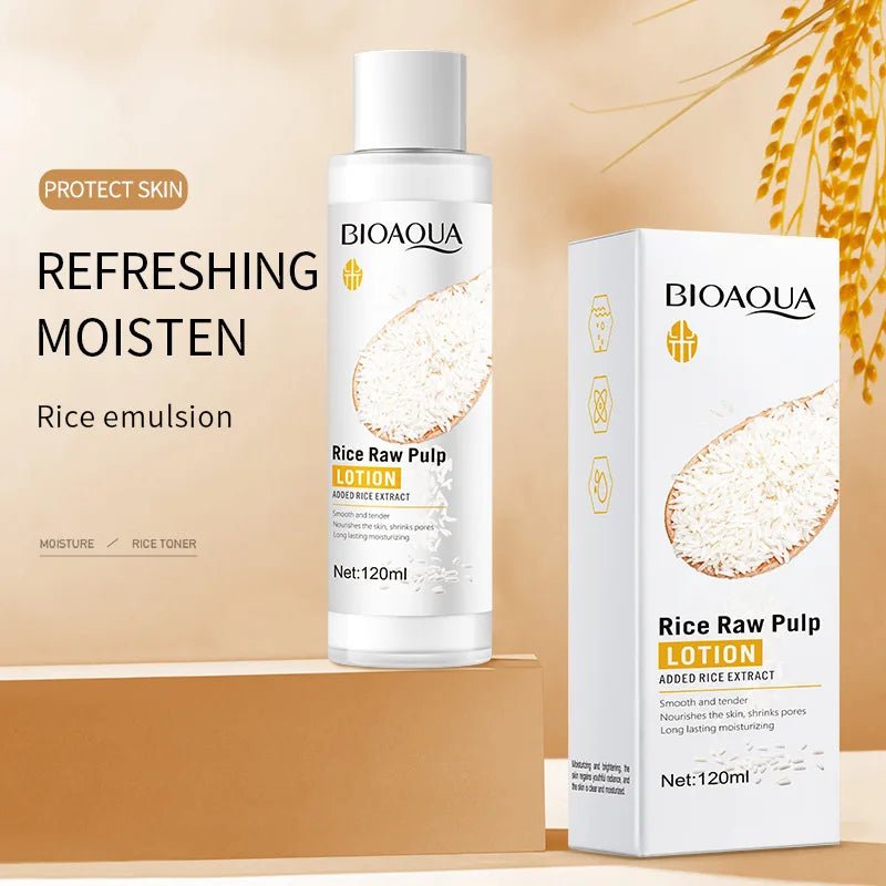 6pcs/set BIOAQUA Rice Face Care Set | Anti-Ageing Skin Care – Alumis