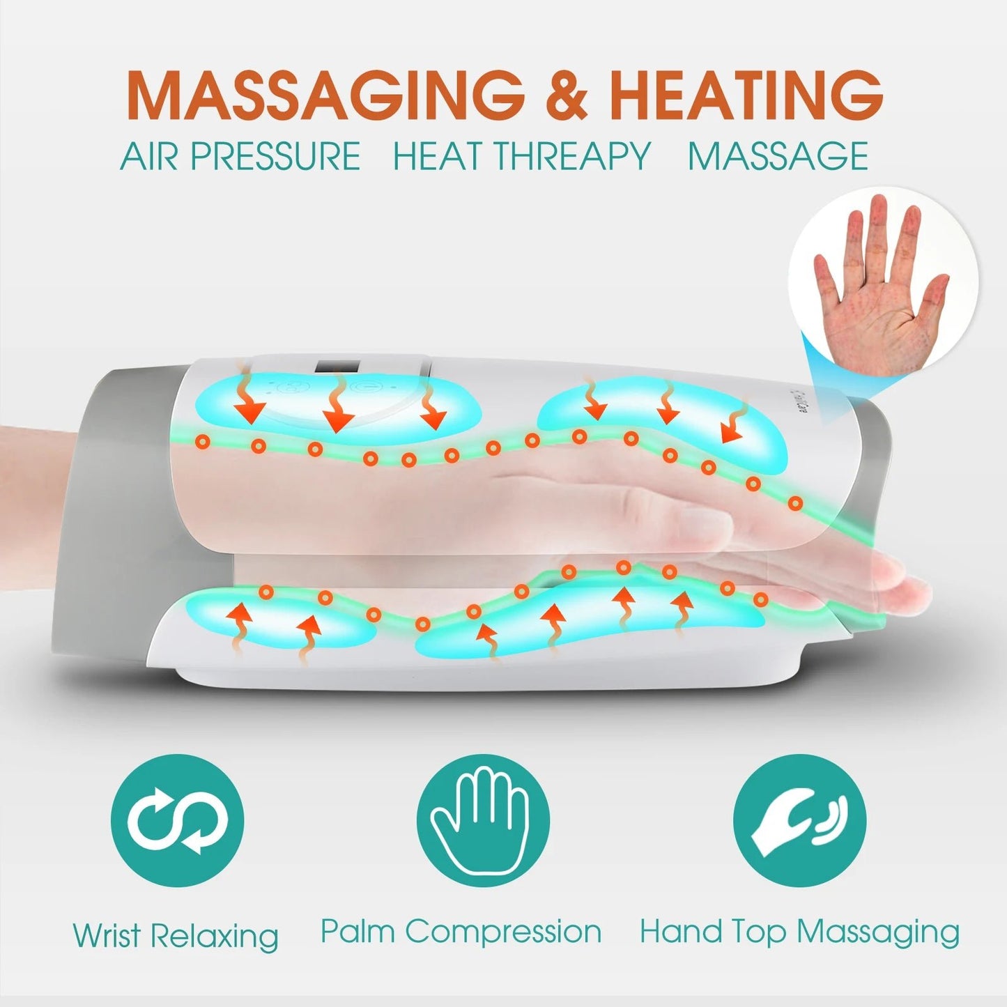 Acupoint Massager with Air Compression - Alumis