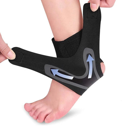 Adjustable Ankle Brace Support - Alumis