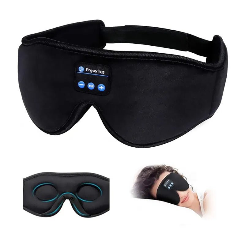 Bluetooth Eye Mask Headband With Speakers - Alumis