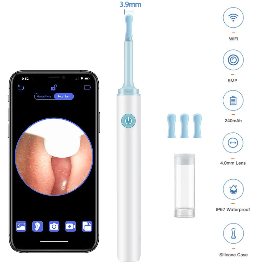 Ear Wax Removal Tool With Camera - Alumis