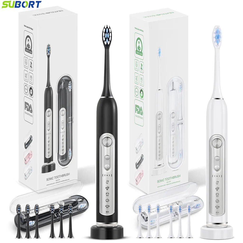 Electric Toothbrush With Timer - Alumis