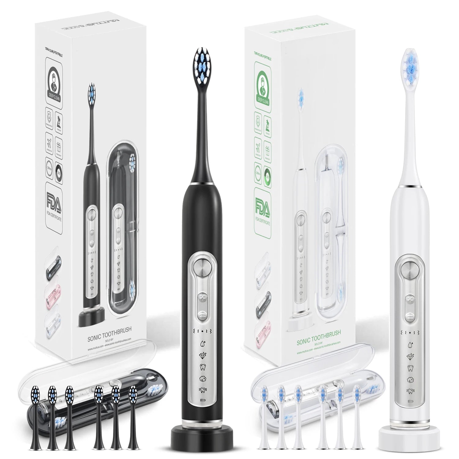 Electric Toothbrush With Timer - Alumis