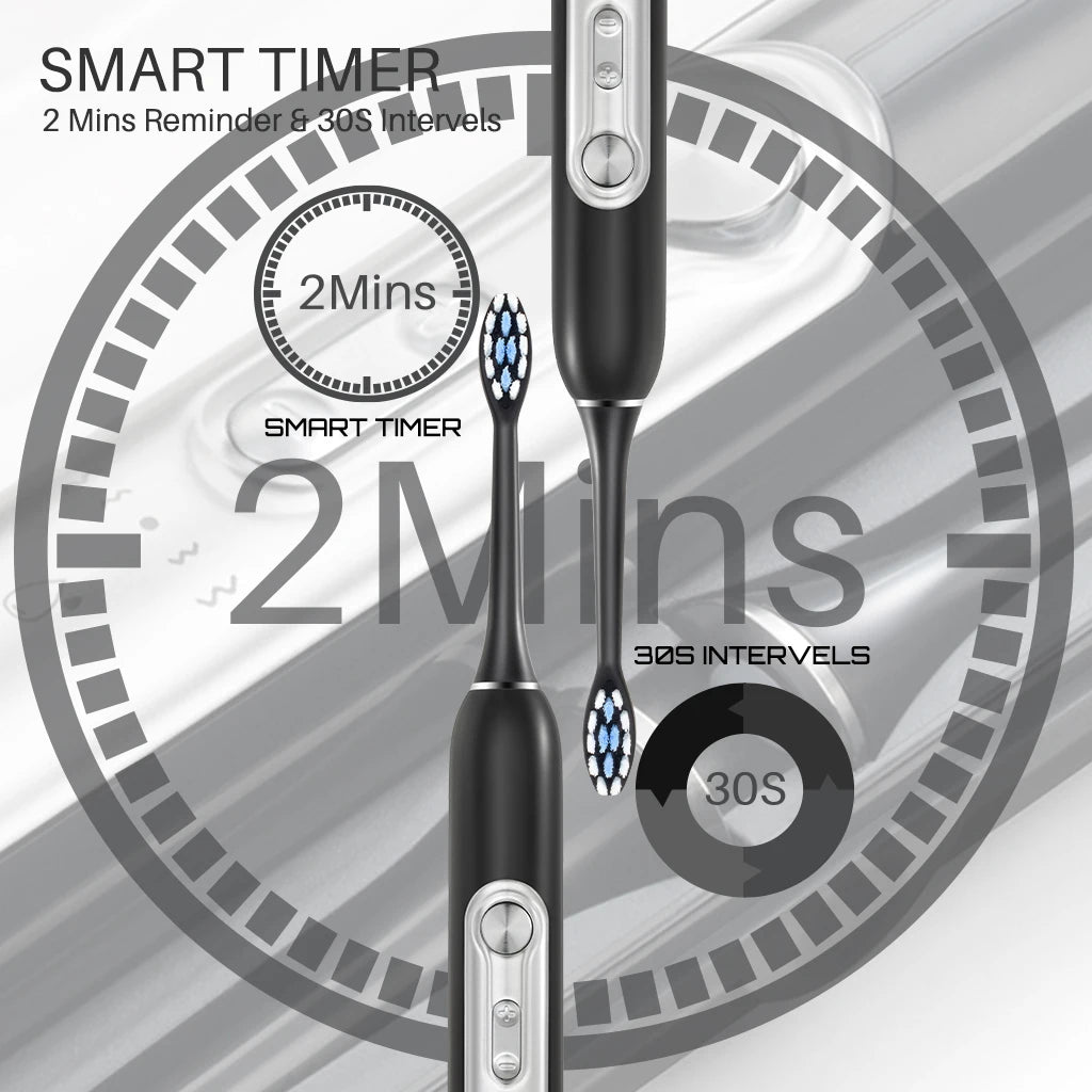 Electric Toothbrush With Timer - Alumis