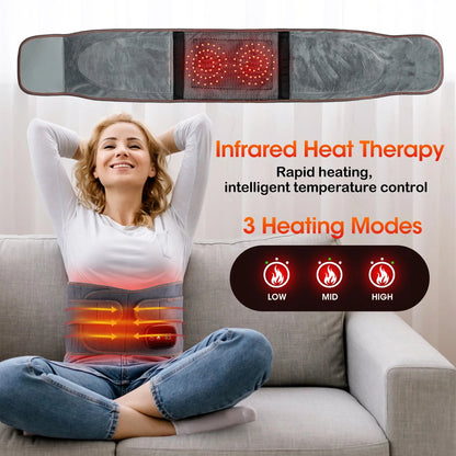 Electric Waist Massager with Infrared Heating - Alumis