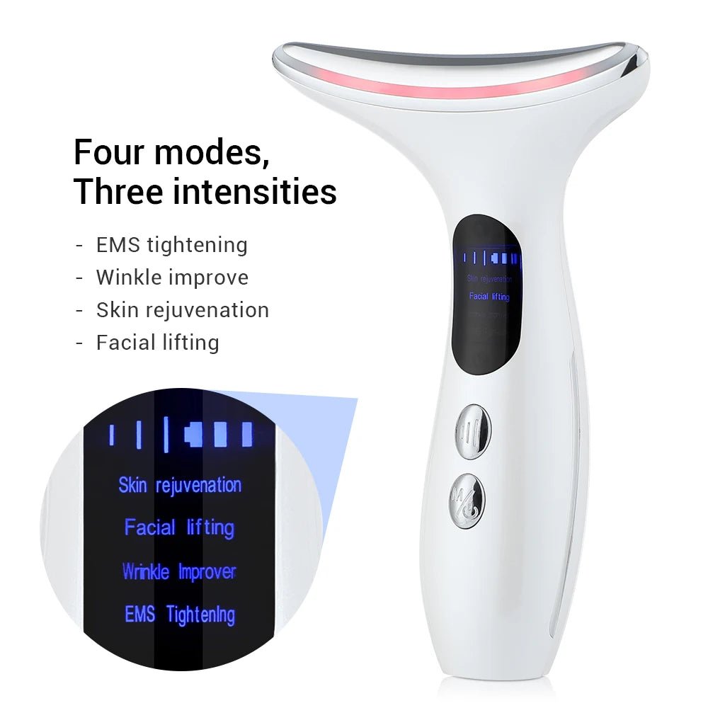 EMS Micro current Face & Neck Beauty Device - Alumis