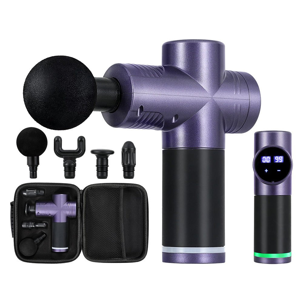 Everfit 30 Speed Massage Gun - Purple - Alumis