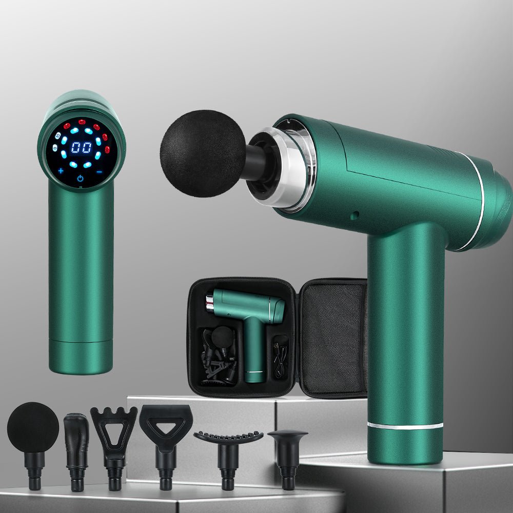 Everfit Massage Gun - Green - Alumis