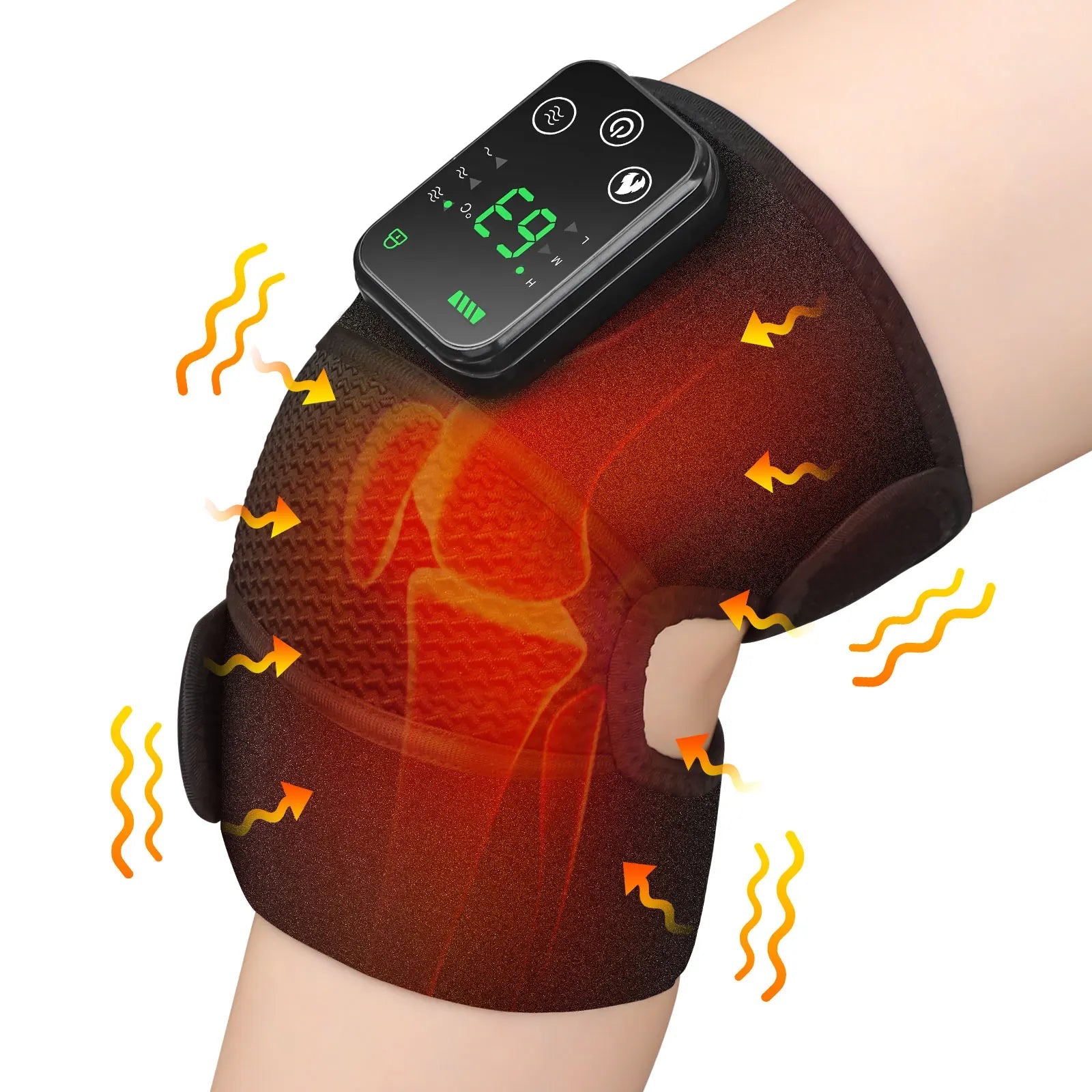 Heated Shoulder and Knee Massager - Alumis