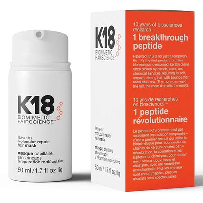 K18 leave - in molecular repair leave in hair mask (50ml) - Alumis