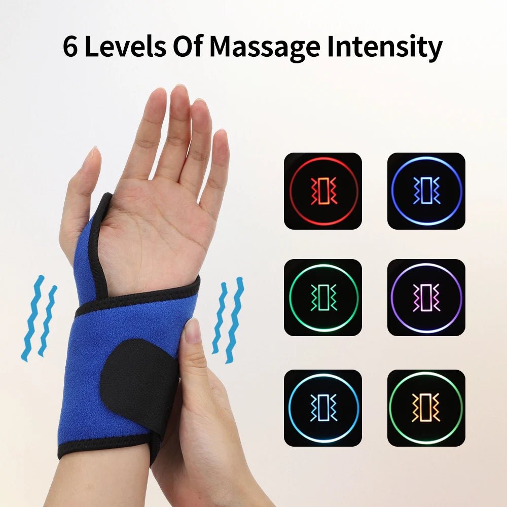 Massaging Wrist Brace With Heat - Alumis