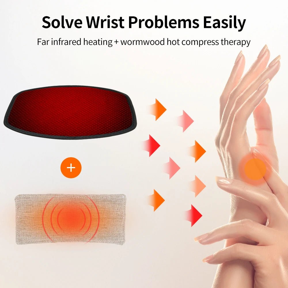 Massaging Wrist Brace With Heat - Alumis