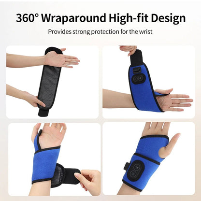 Massaging Wrist Brace With Heat - Alumis