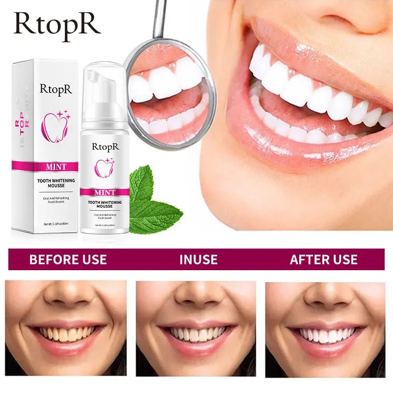 Mint Tooth Whitening Mousse - Alumis