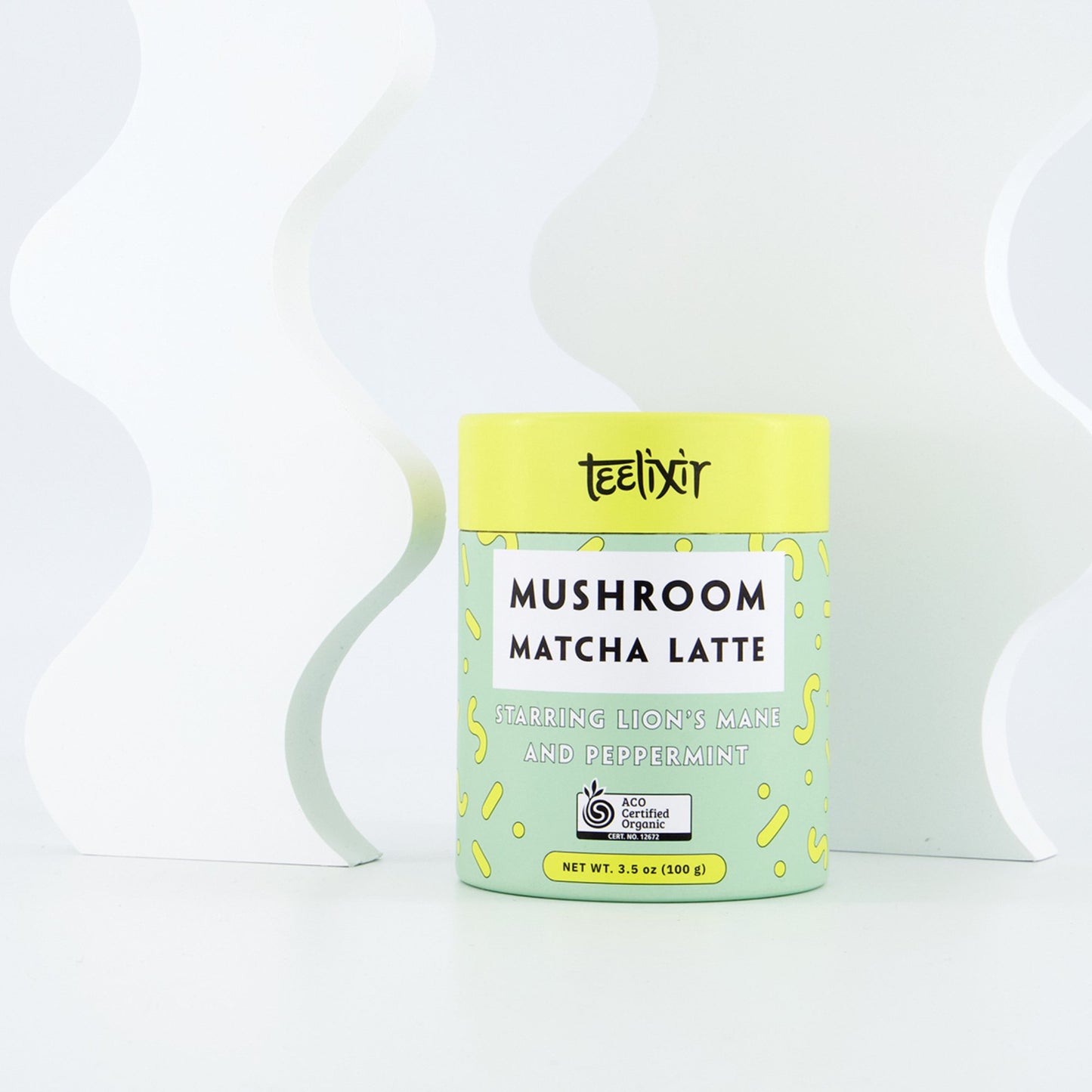 Teelixir Organic Mushroom Matcha Latte 100g - Alumis