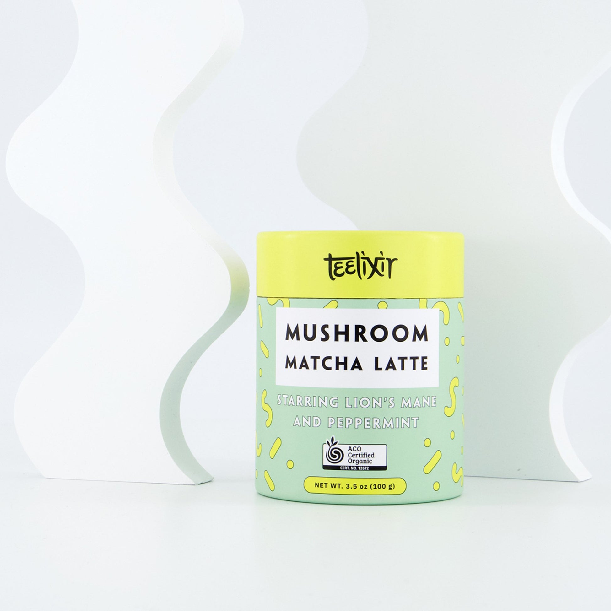 Teelixir Organic Mushroom Matcha Latte 100g - Alumis