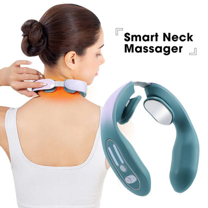 TENS Heated Neck Massager - Alumis