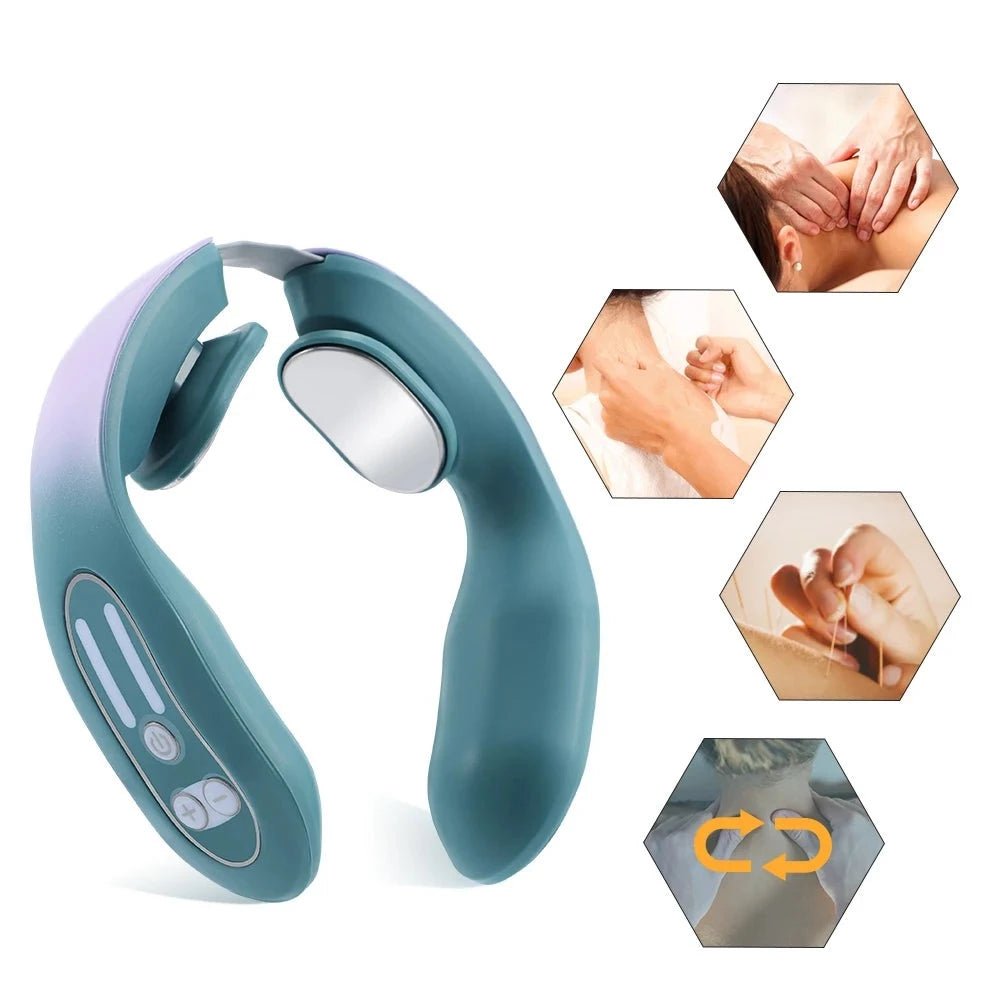 TENS Heated Neck Massager - Alumis