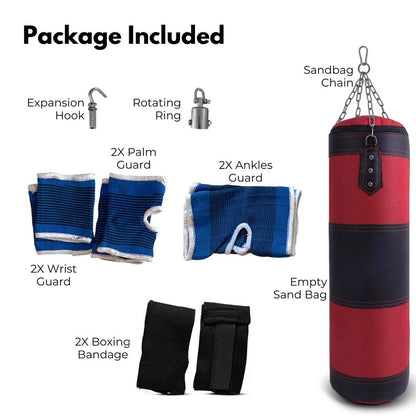 Verpeak Hanging Boxing Bag 120cm - Alumis